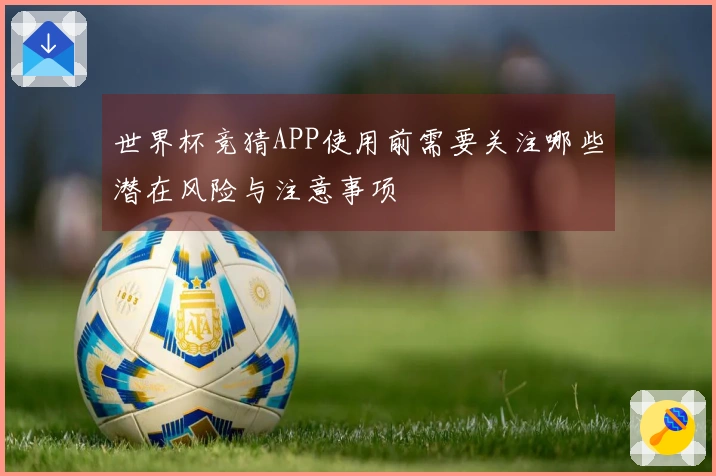 世界杯竞猜APP使用前需要关注哪些潜在风险与注意事项