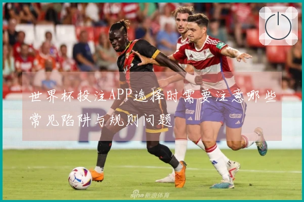 世界杯投注APP选择时需要注意哪些常见陷阱与规则问题