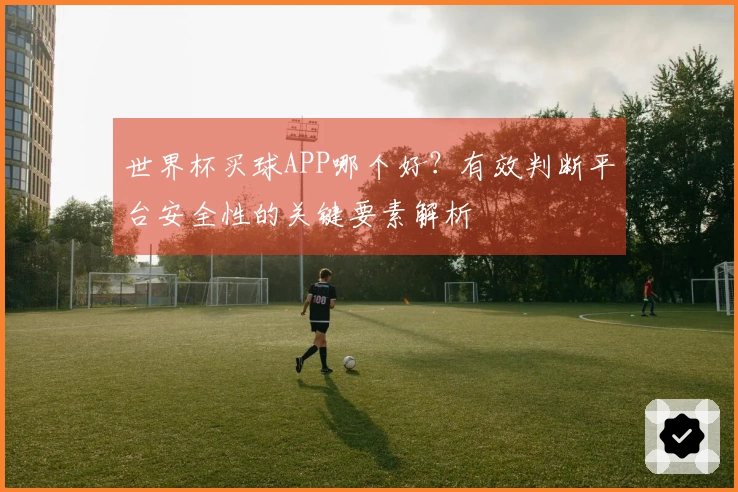 世界杯买球APP哪个好？有效判断平台安全性的关键要素解析
