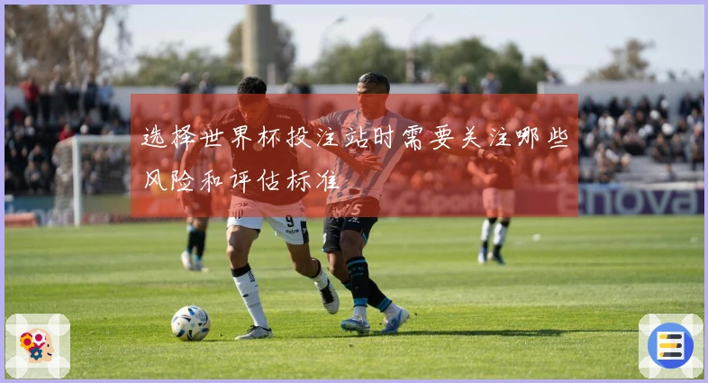 选择世界杯投注站时需要关注哪些风险和评估标准