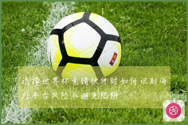 选择世界杯竞猜软件时如何识别海外平台风险和避免陷阱