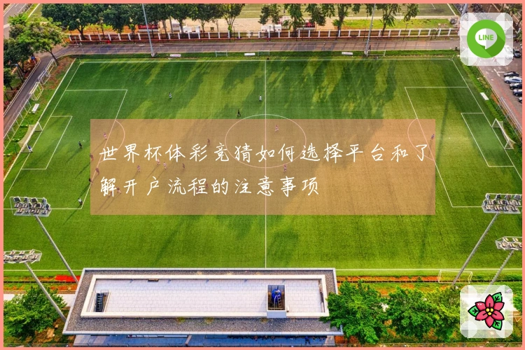 世界杯体彩竞猜如何选择平台和了解开户流程的注意事项